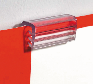 SuperGrip Grip-Strip Sign Holder w/Magnet - 3"