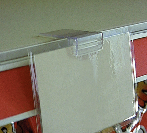 SuperGrip Hinged Flip-Strip w/ Adhesive - 1"