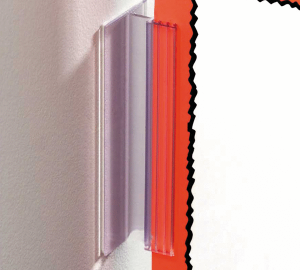 SuperGrip Heavy Duty Swing Hinge Sign Holder w/Adhesive