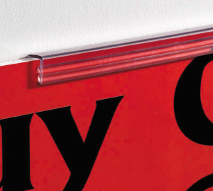 SuperGrip Heavy Duty Grip-Strip Sign Holder - 3"