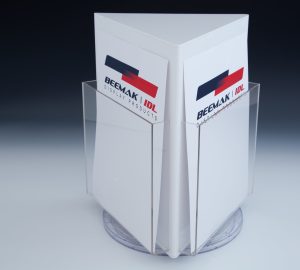 Rotating Counter Top Magazine Holder