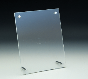 Clear Euro-Style Print Holder - 8.5x11