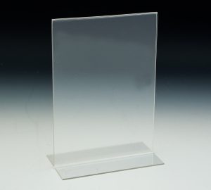 11x17 Bottom Load Table Tent / Sign Holder-Horizontal