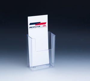Countertop Brochure Holder for Literature up to 2.75"w