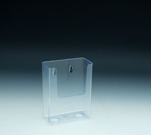 Counter Top/Wallmount Brochure Holder for literature up to 3.5" W