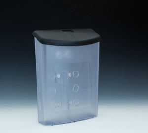 Clear Frosted Outdoor Brochure Holder for 8.5x11 Literature