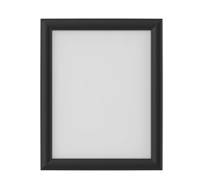 Aluminum Snap Frame Wall Mount - 11" x 17" - Black