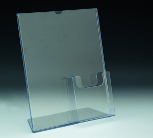 TRU-VU® Combo Literature Holder and Brochure Pocket