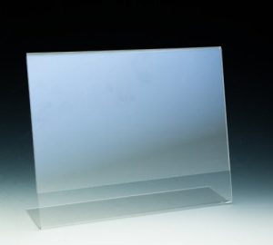 11x8.5 Slant Back Table Tent / Sign Holder-Horizontal