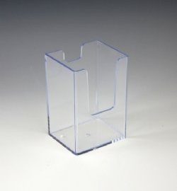 Clear Business Card / Gift Card Holder - Vertical